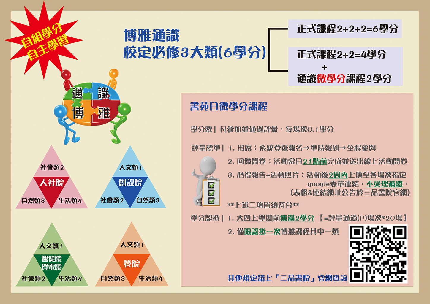 公告 108 1学期三品书院 书苑日 系列活动 亚洲大学三品书院