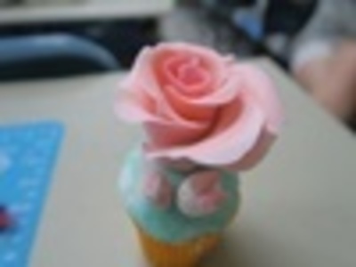 2018-04-17 感恩书苑-第4场 翻糖-玫瑰杯子蛋糕
